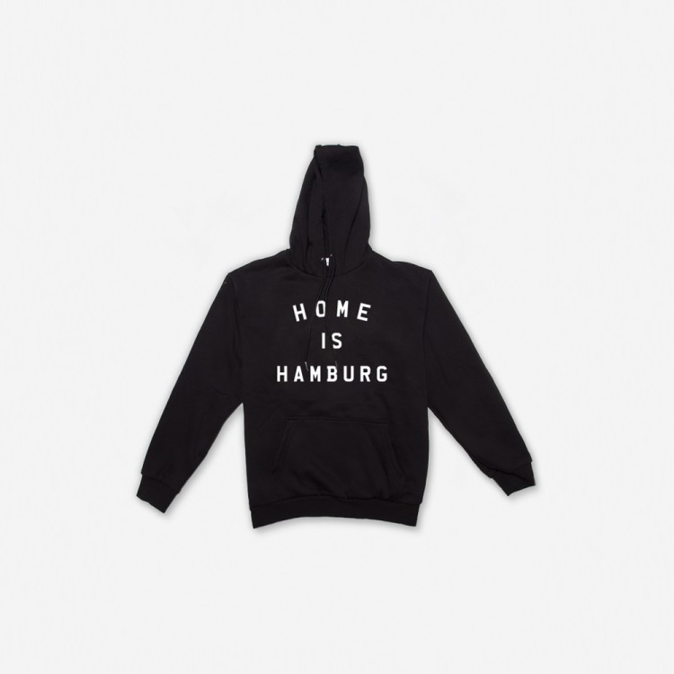 HOME IS HAMBURG HOODIE – Black